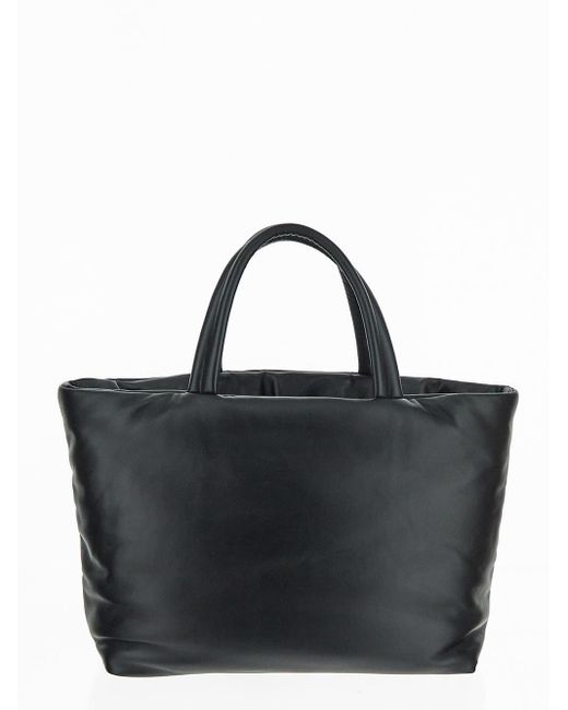Saint Laurent Black Leather Nappa Tote Bag for men