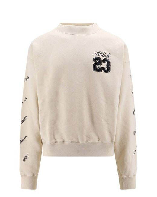 Off-White c/o Virgil Abloh Natural Sweatshirt for men