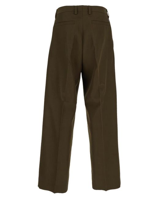 Closed Green Hobart Wide Trousers for men