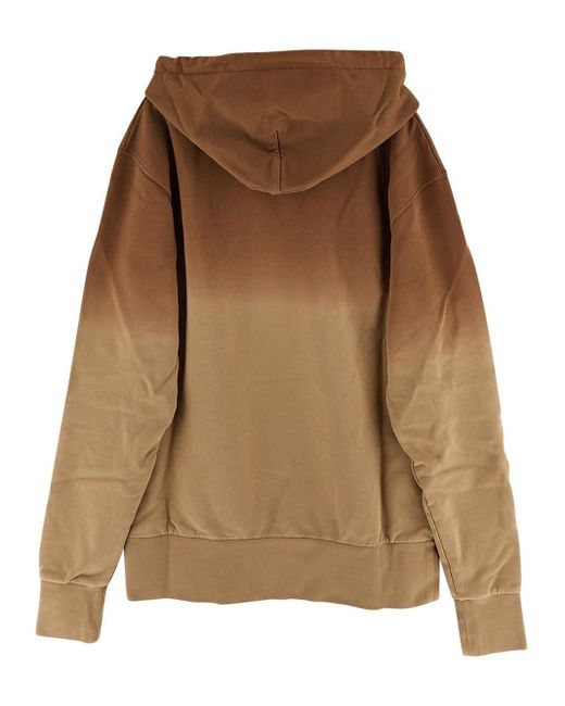 J.W. Anderson Brown Logo Hoodie