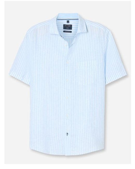 Olymp Casual Overhemd in het Blue voor heren