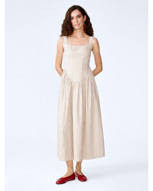 OMNES White Suri Dress