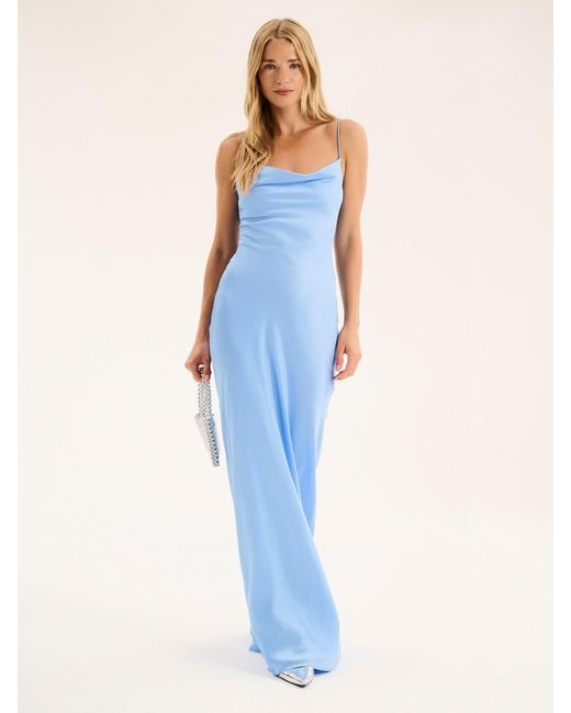 OMNES Blue Ginny Maxi Dress