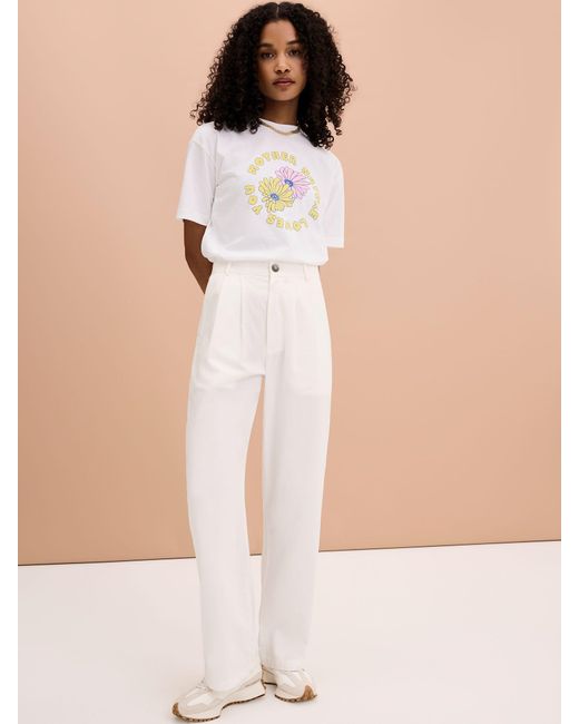 OMNES Natural Cinnamon Relaxed Trousers