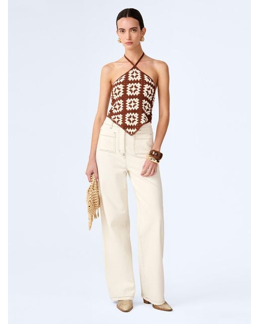 OMNES White Miles Top