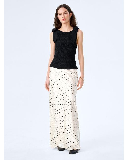 OMNES White Mathilde Top