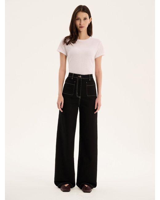 OMNES White Orielle Jean