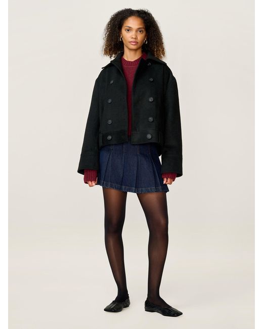 OMNES Blue Clyde Wool Blend Jacket