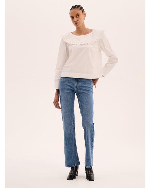 OMNES Blue Ruby Flare Jean