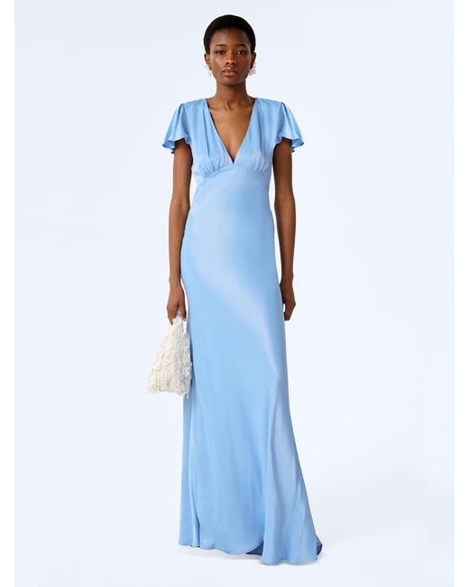 OMNES Blue Fai Bridesmaid Dress