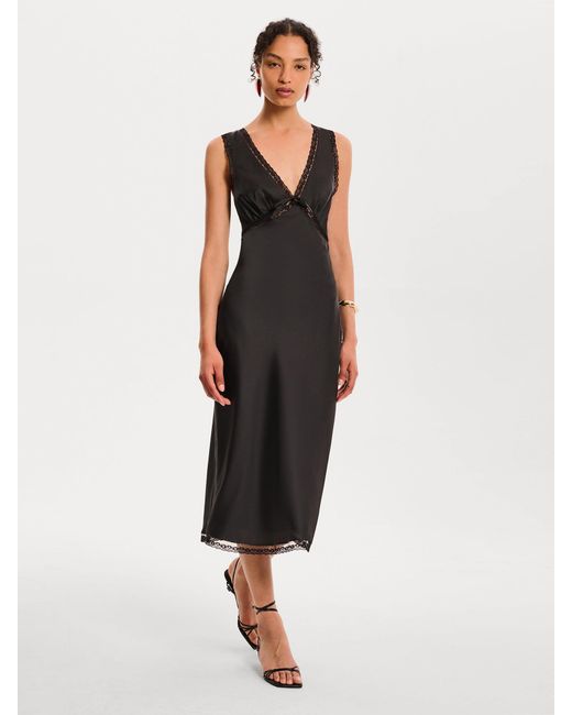 OMNES Black Maisie Dress
