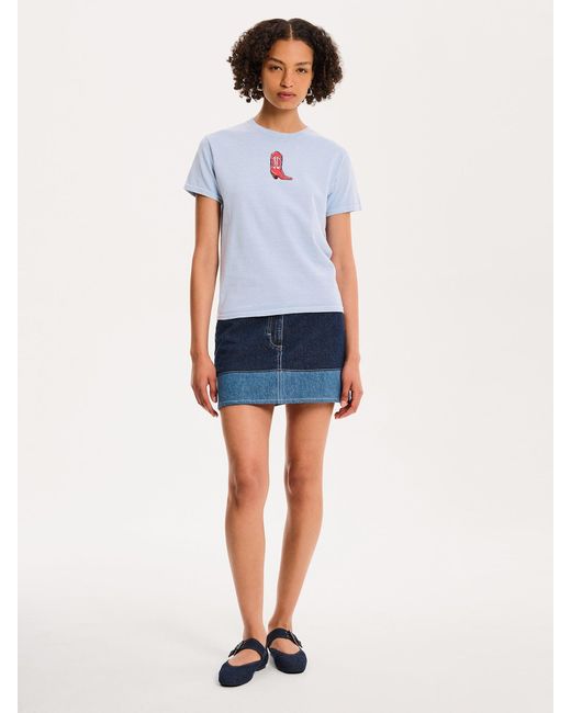 OMNES White Benny Skirt