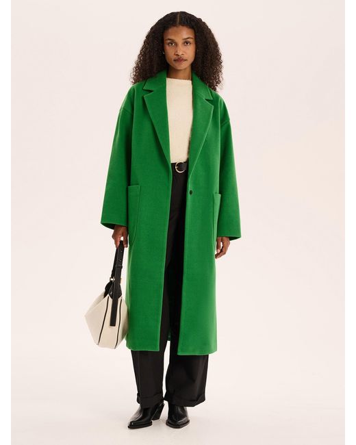 OMNES Green Leighton Coat