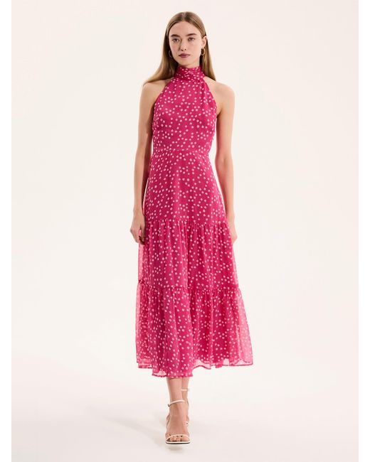 OMNES Pink Romeo Dress
