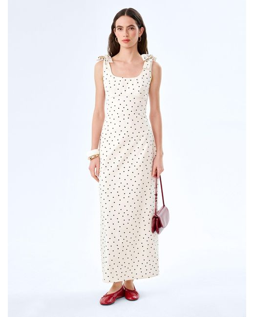 OMNES White Morgane Dress