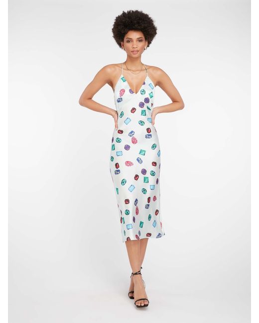 OMNES White Zinnia Maxi Dress