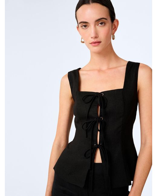 OMNES Black Oprah Top