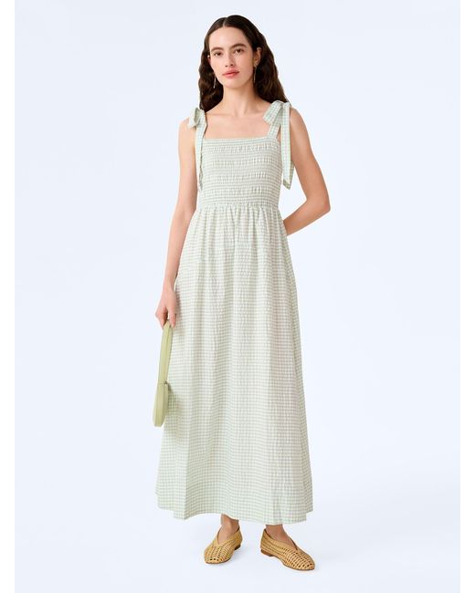 OMNES White Dixie Dress
