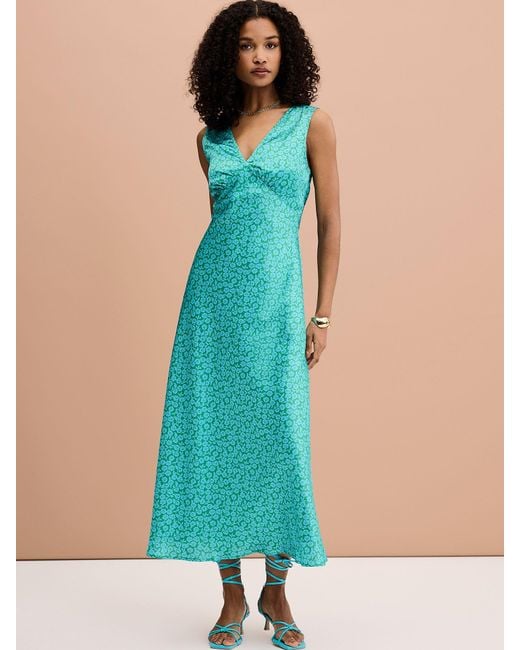 OMNES Blue Iris Maxi Dress