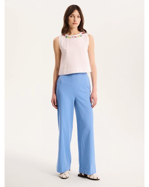 OMNES Blue Sandy Top