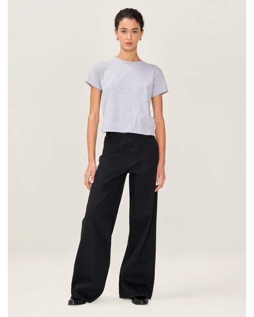 OMNES White Connie Wide Jean