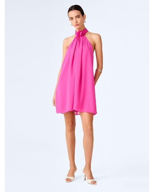 OMNES Pink Demi Dress