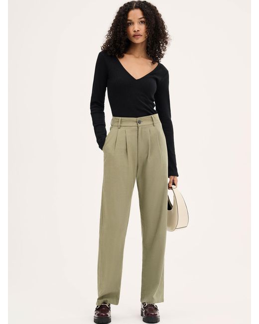 OMNES Natural Cinnamon Relaxed Trousers