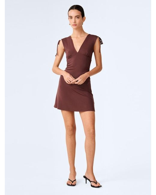 OMNES White Zaneta Dress