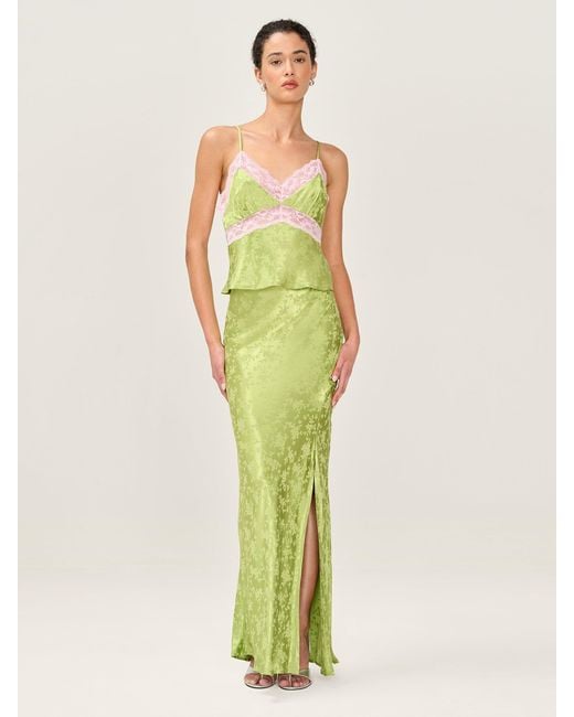 OMNES Green Fenella Skirt