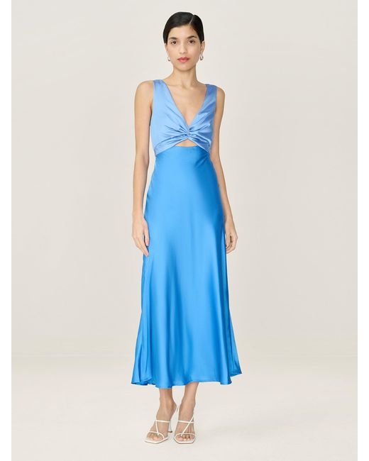 OMNES Blue Maggy Dress