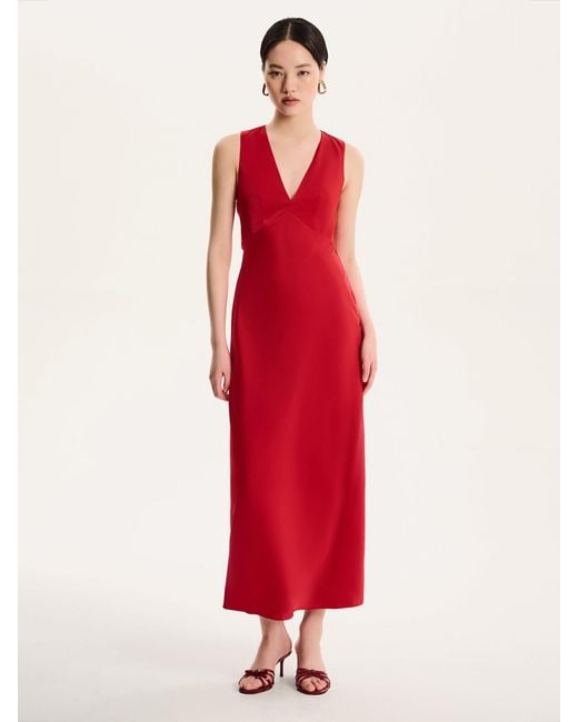 OMNES Red Nova Dress