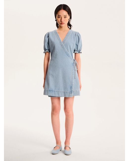 OMNES Blue Mikayla Dress