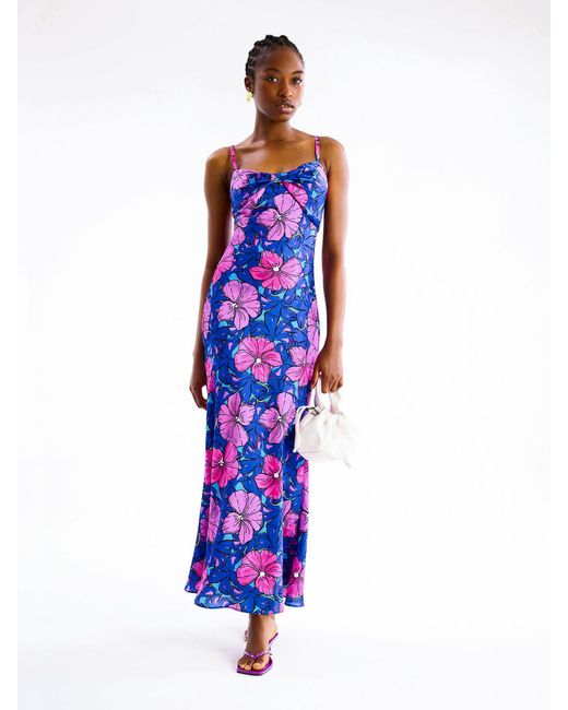 OMNES Blue Wanda Dress