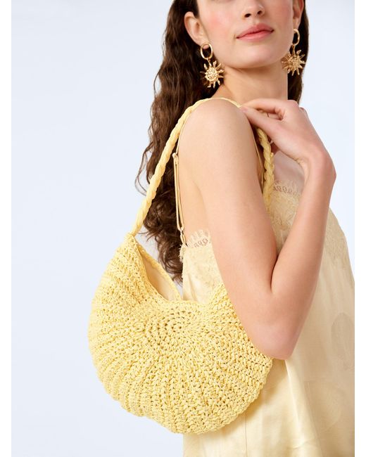 OMNES Yellow Cyprus Shell Bag