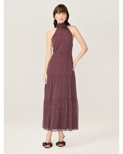 OMNES Purple Romeo Dress
