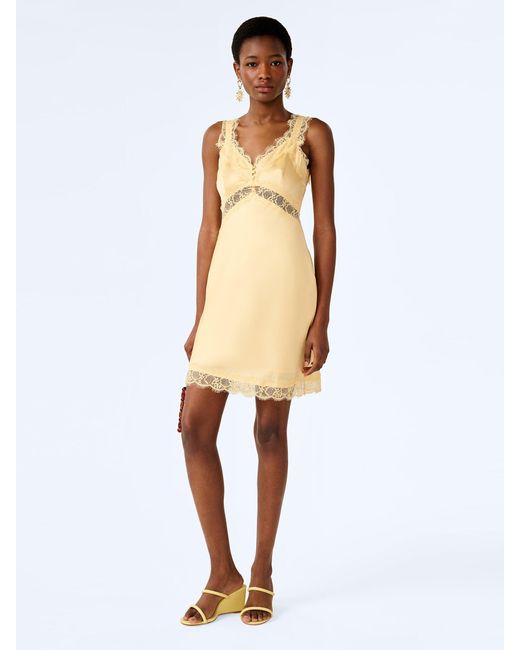 OMNES White Allie Mini Dress