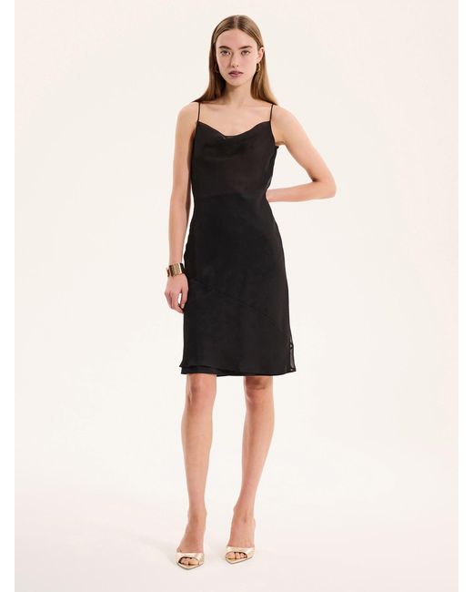 OMNES Black Kiki Mini Dress