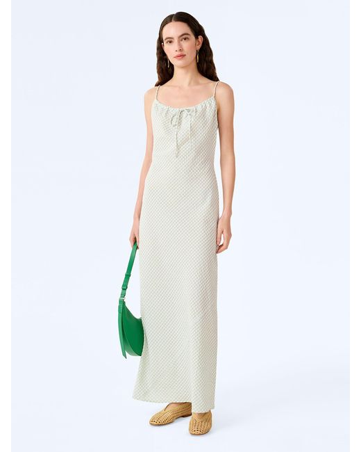 OMNES White Cecile Dress