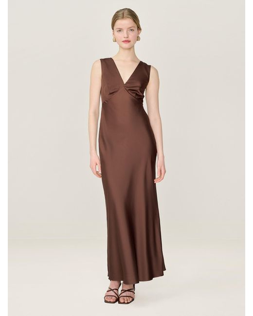 OMNES Brown Nova Dress