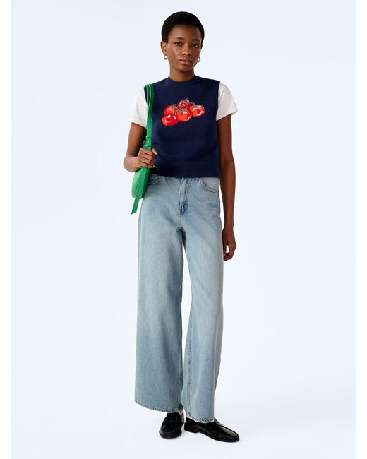 OMNES Blue Bob Tomato Vest