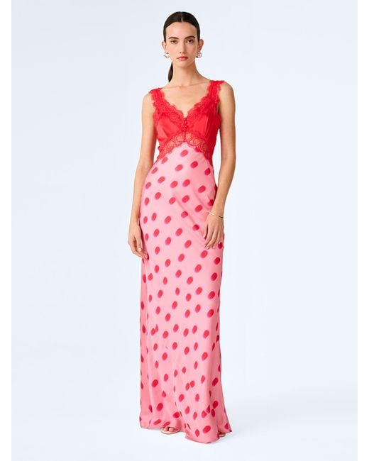 OMNES Red Allie Dress