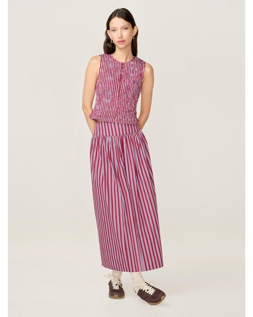 OMNES Pink Darcie Skirt