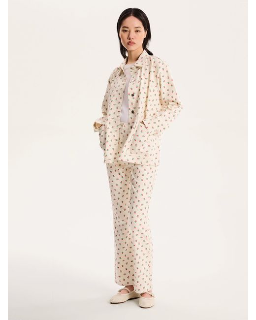 OMNES Natural Magnus All Over Rose Jacket