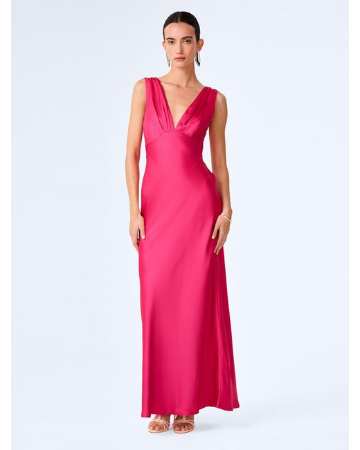 OMNES Pink Casey Dress