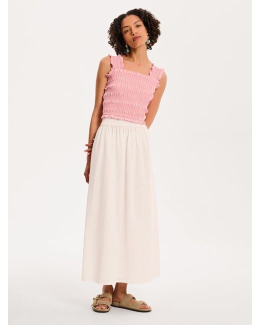 OMNES White Jolie Skirt
