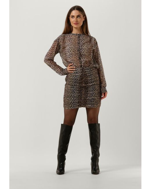 Notes Du Nord Brown Minirock Fabiola Recyled Skirt Damen