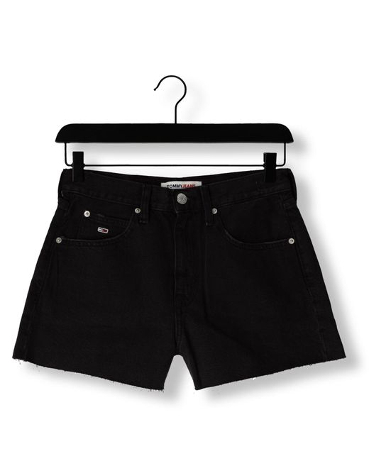 Tommy Hilfiger Black Kurze Hose Hot Pant Short Bg0085