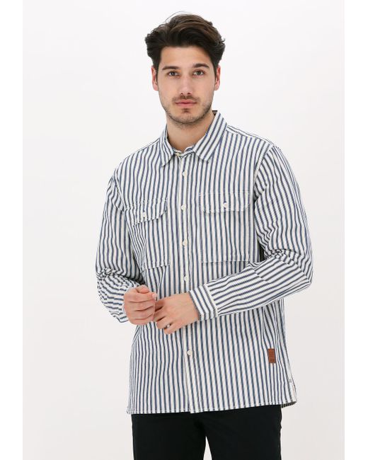 Scotch & Soda Casual-Oberhemd Striped 2-Pocket Regula Herren in Gray für Herren