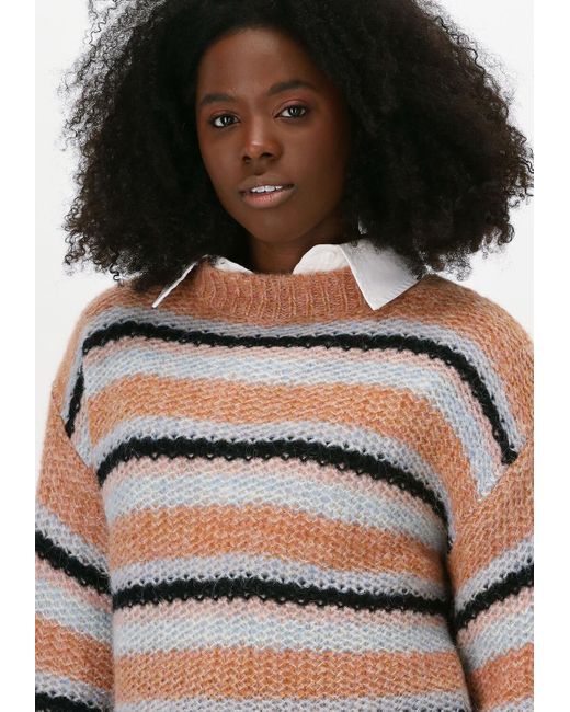 Second Female Multicolor Pullover Marion Knit O-neck