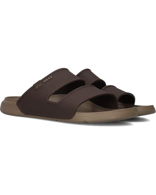 Reef Pantolette Oasis Double Up in Black für Herren